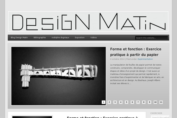 Esplanade theme site design template sample