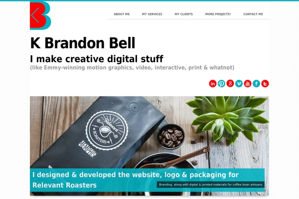 Nemesis theme site design template sample