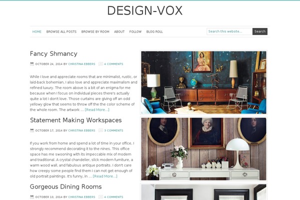 design-vox.com site used Journey Blog