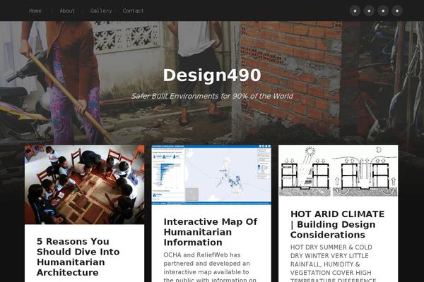 Garfunkel theme site design template sample