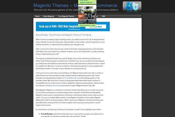 design4magento.com site used Tapestry-2column