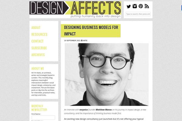 Headway theme site design template sample