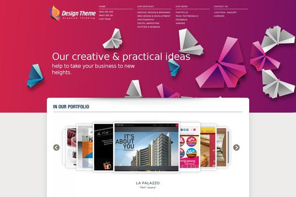 designatheme.net site used Designtheme