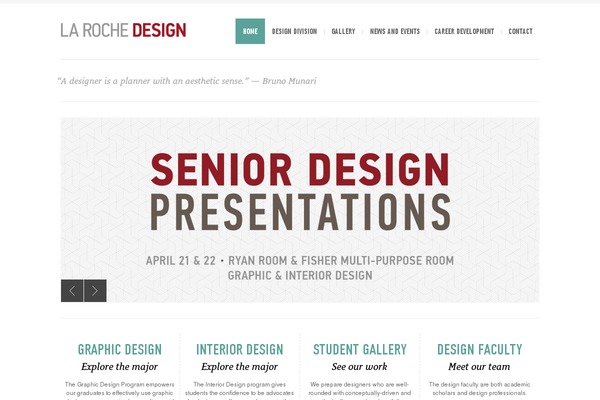 Bigbang theme site design template sample