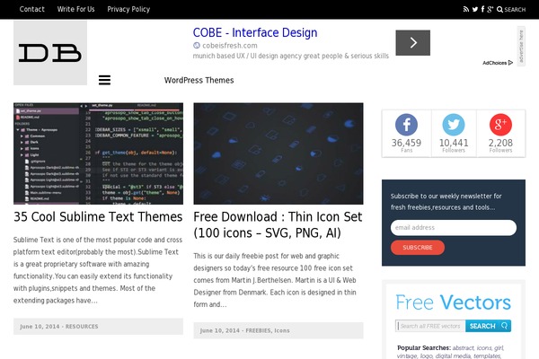 Site using Wp-tabbed-widget plugin