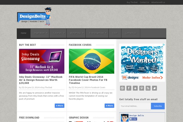 Dotmag theme websites examples
