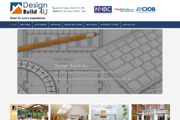 Site using Elementor plugin