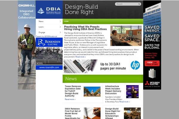 dbia theme websites examples