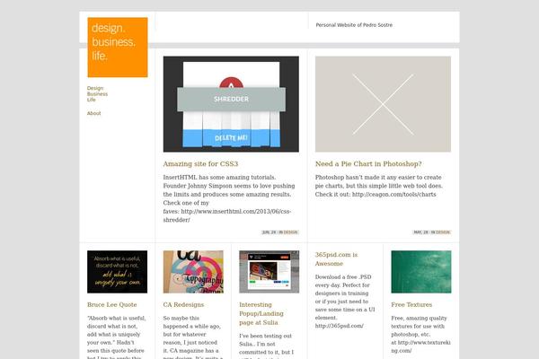 Suburbia theme site design template sample