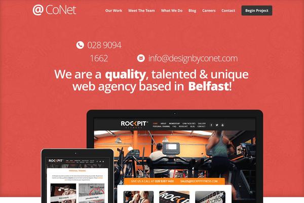 designbyconet.com site used Conet