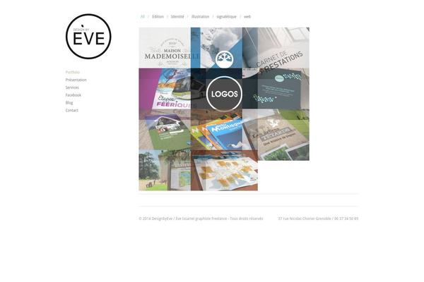 Infinity theme site design template sample