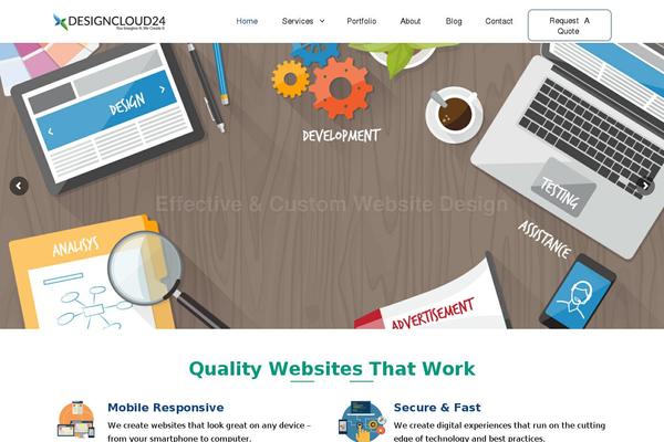 designcloud24.com site used Designcloud24