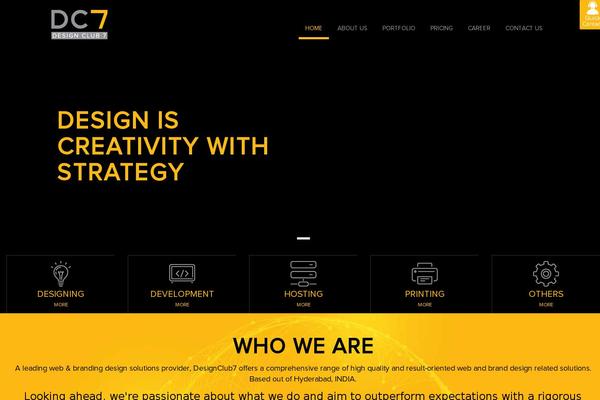 Site using Aeolus - Creative Portfolio plugin