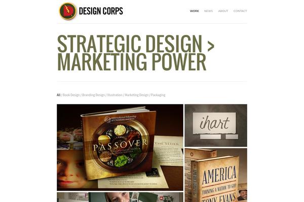 Cartel theme site design template sample