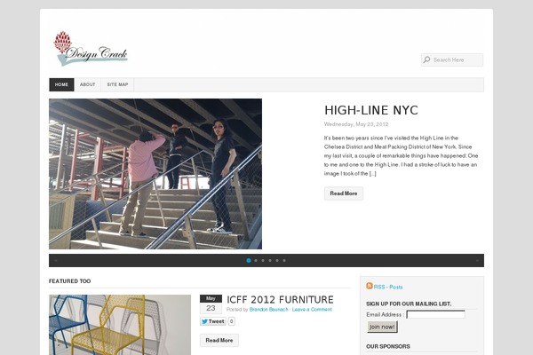 Organic Magazine theme site design template sample