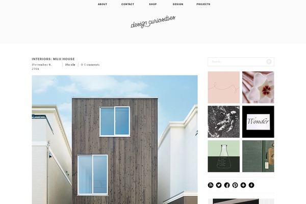 Purity theme site design template sample