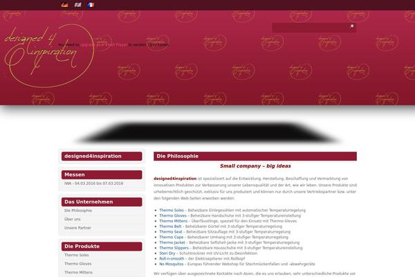 Atlantis theme site design template sample