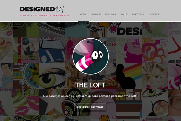 Dimple theme site design template sample