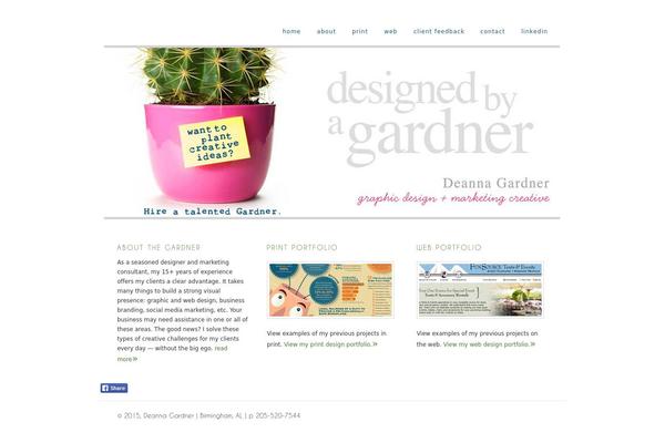Dandelion theme site design template sample