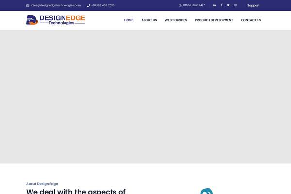 designedgetechnologies.com site used Anomica