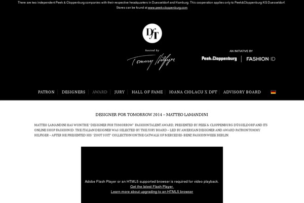 designer-for-tomorrow.de site used Dft