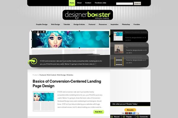 Site using Menubar-templates plugin