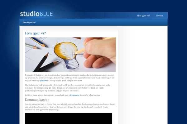 designerei.no site used Studioblue