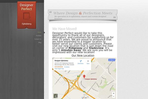 Glider theme site design template sample