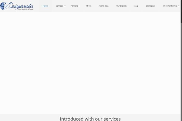 designerscodes.com site used Dc3tm