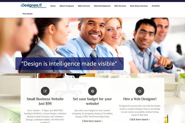 designersit.com site used Vantage