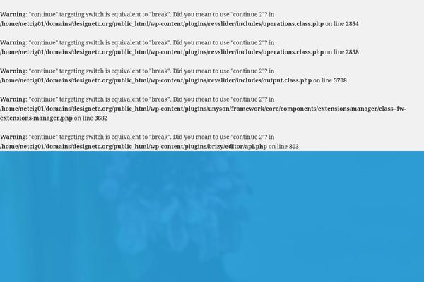 Site using Brizy plugin