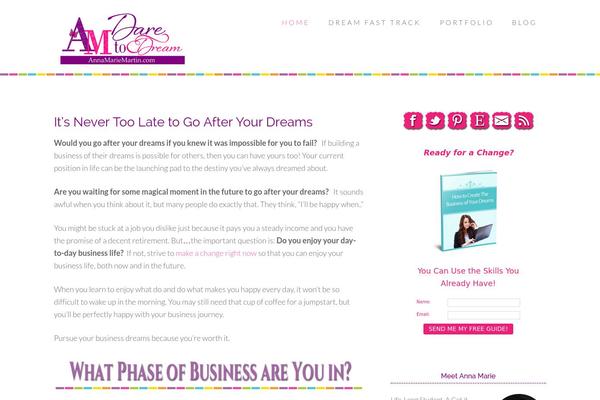 Site using Bluchic-portfolio plugin