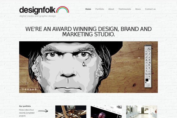 Classica theme site design template sample