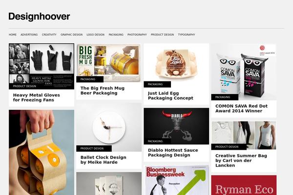 Gridly theme site design template sample