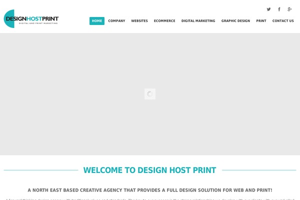 designhostprint.co.uk site used Gist