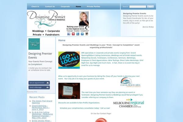 Cloudy theme site design template sample