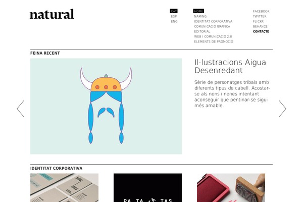 designisnatural.com site used Ttl