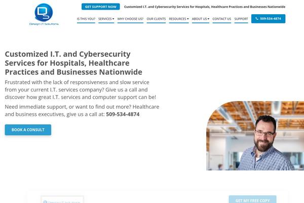 Designn theme site design template sample