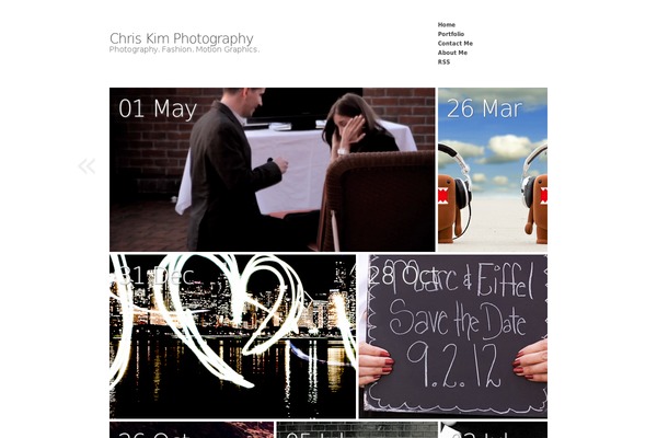 AutoFocus theme site design template sample