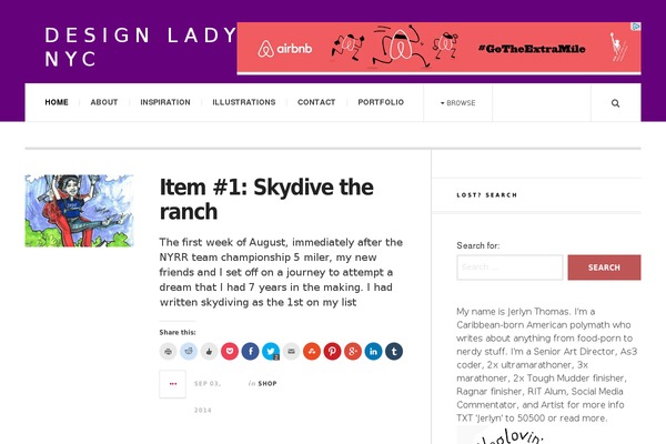Frank theme site design template sample