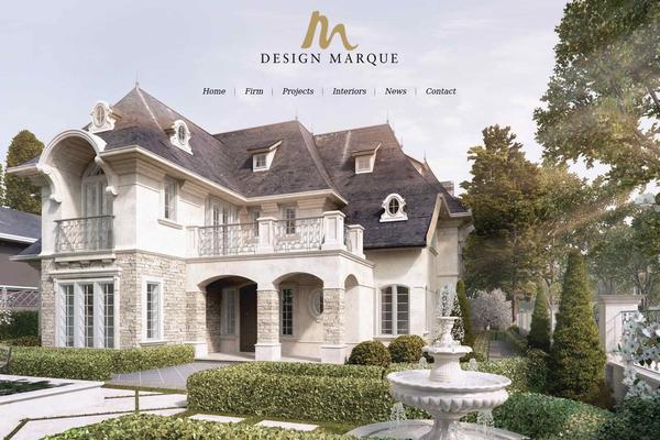Nouveau theme site design template sample