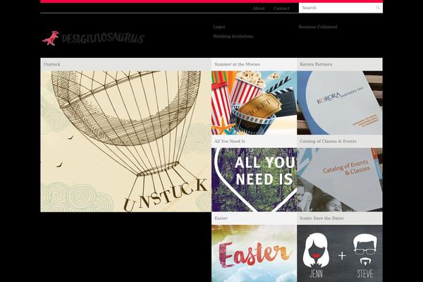 Fontfolio theme site design template sample