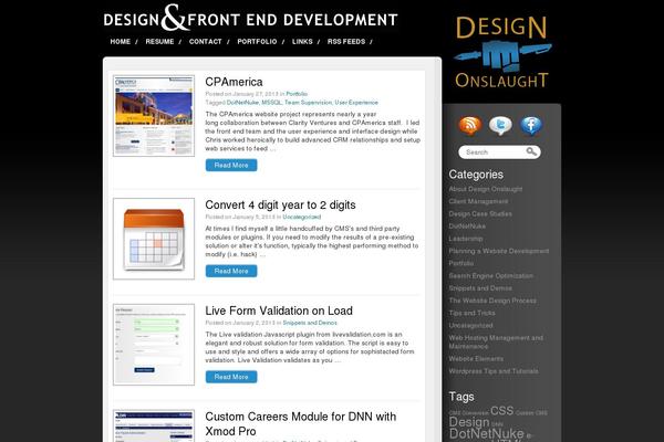 Site using sidebarTabs plugin