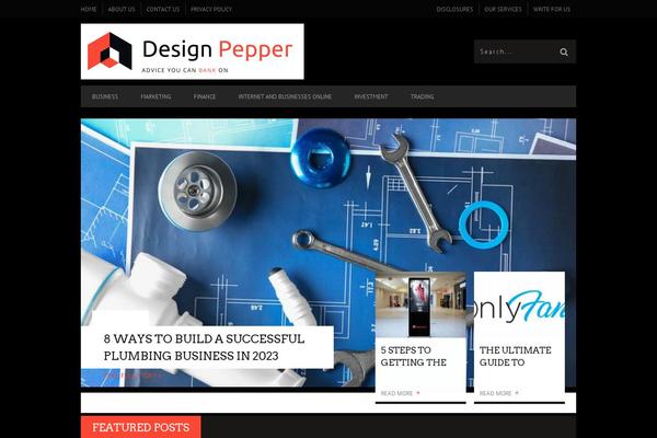 BUCKET theme site design template sample