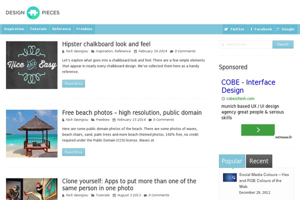 Soledad theme site design template sample
