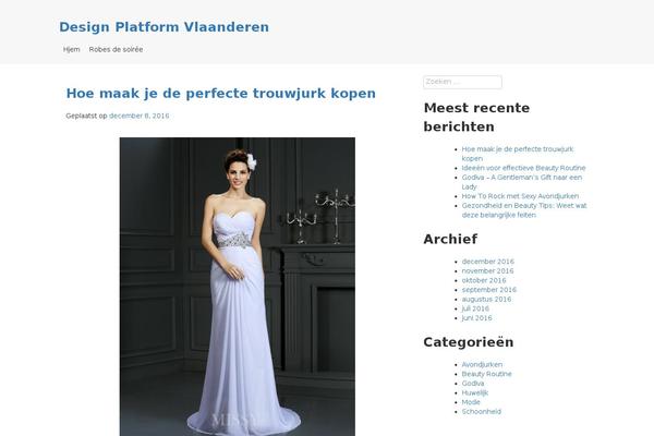 start theme site design template sample