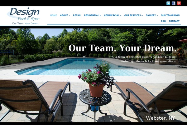 The7 theme site design template sample