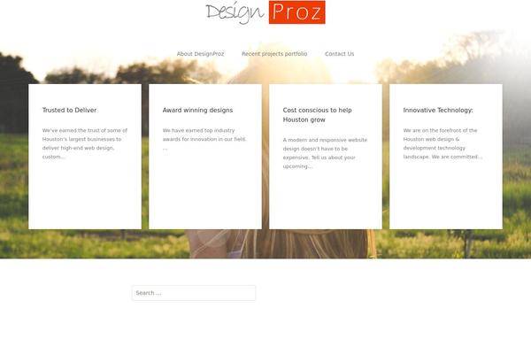 GK Portfolio theme site design template sample