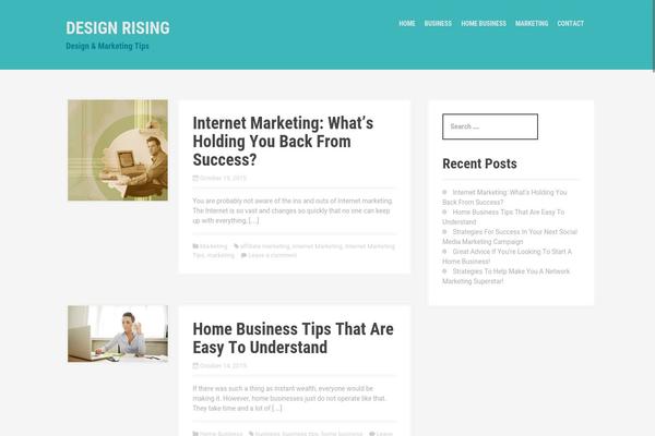 Moesia theme site design template sample