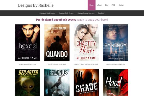 designsbyrachelle.com site used Elon